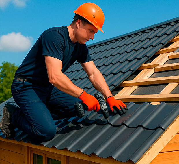 Преимущества 1-скатной крыши